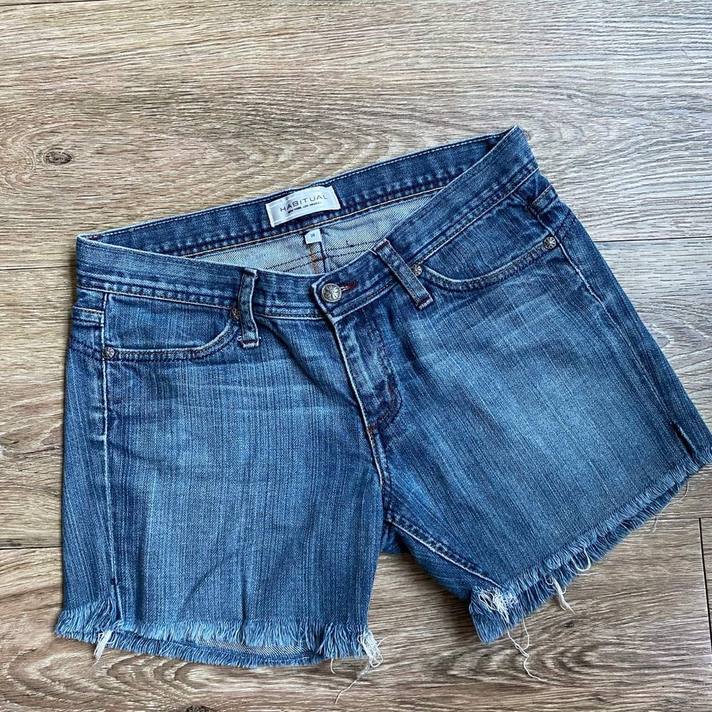 Habitual Blue Jean Shorts for Women